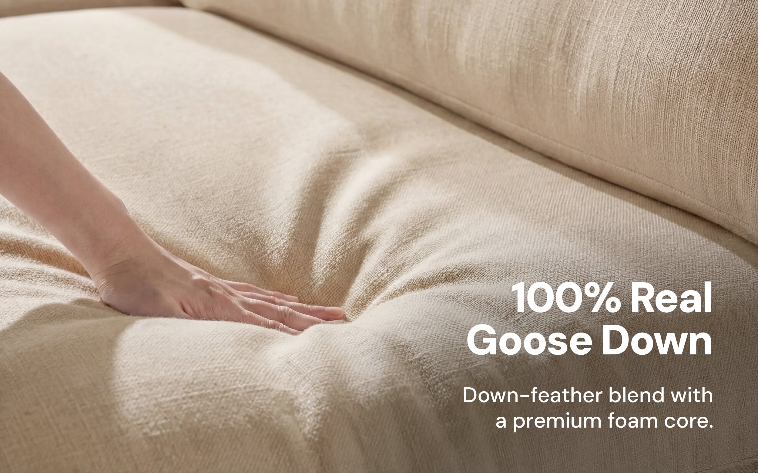 Cloud Couch 4-Seater Modular Sectional | Beige