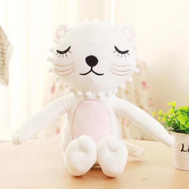 Cat and Lion Plush Toys