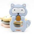 Silicone Raccoon Teether