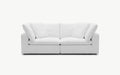 Cloud Couch 2-Seater Modular Loveseat | White