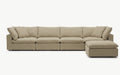 Cloud Couch 5-Seater Modular Sectional | Beige