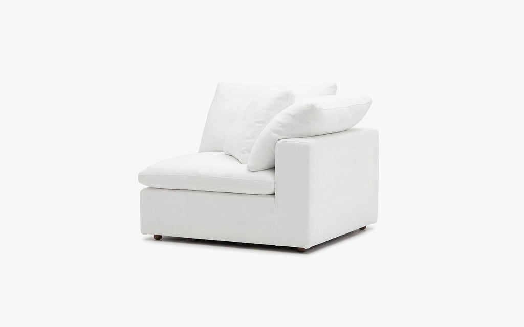 Cloud Couch 5-Seater Modular Corner Sectional | White