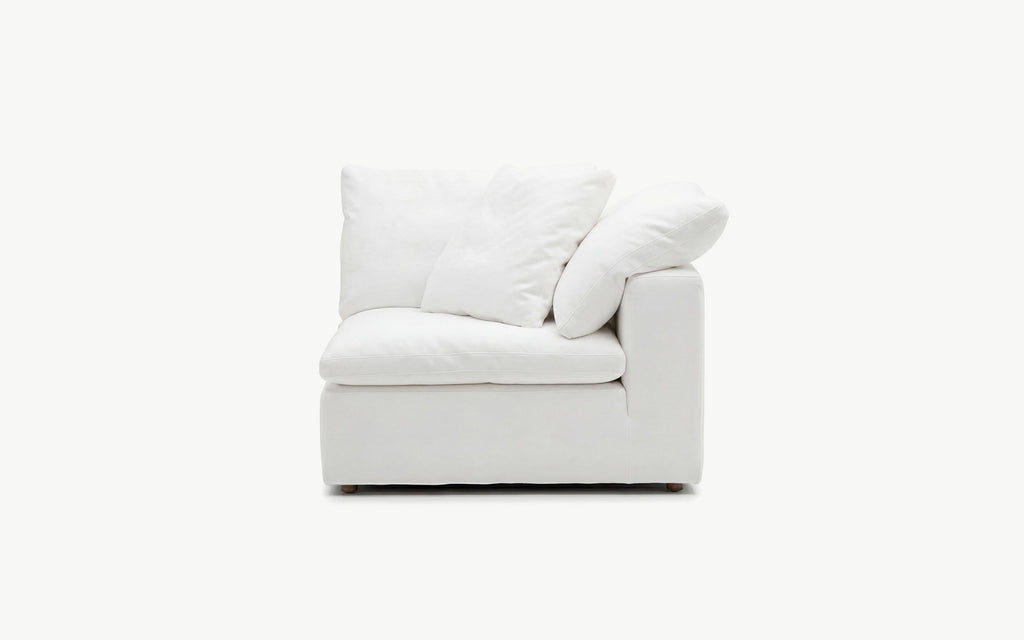 Cloud Couch 2-Seater Modular Loveseat | White
