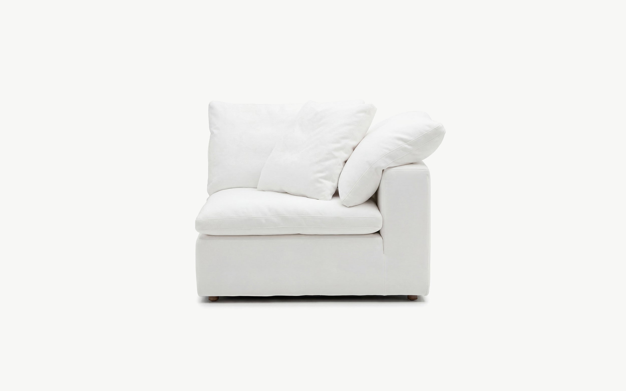 Cloud Couch 5-Seater Modular Corner Sectional | White