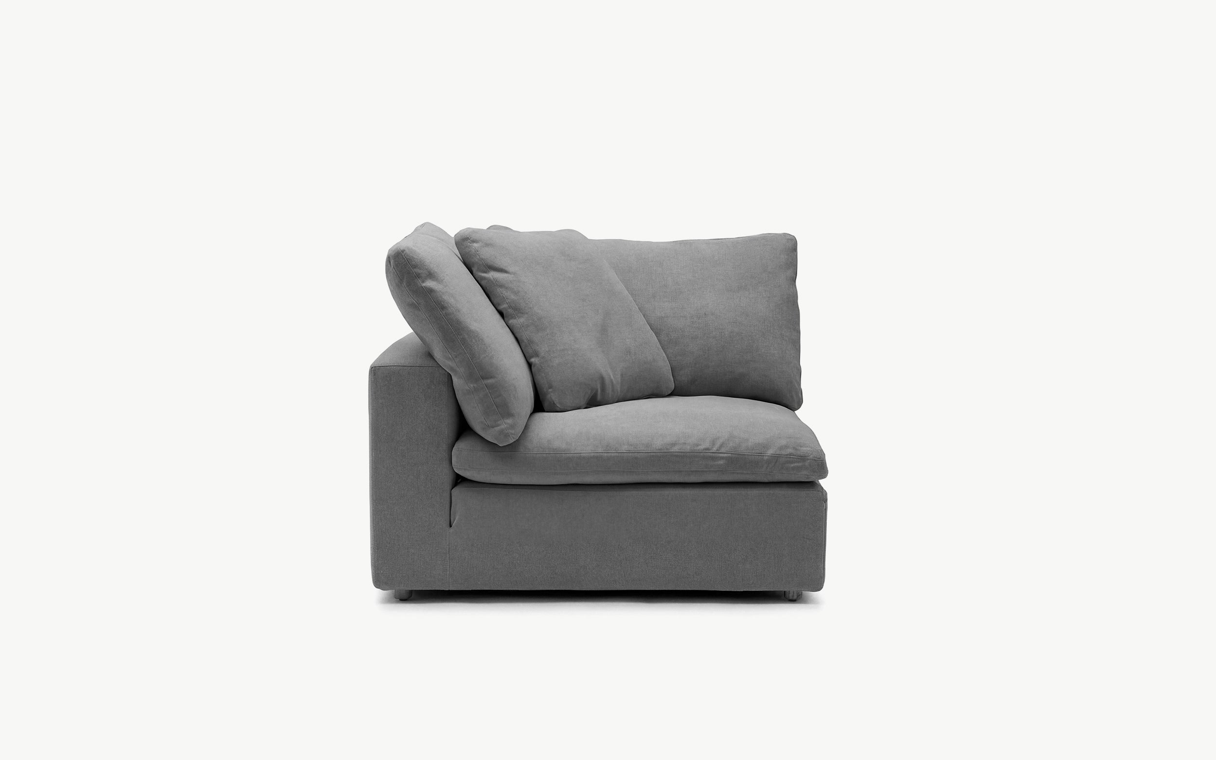 Cloud Couch 4-Seater Modular Sectional | Gray
