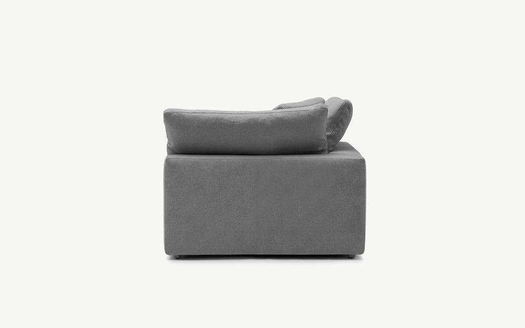 Cloud Couch 2-Seater Modular Loveseat | Gray