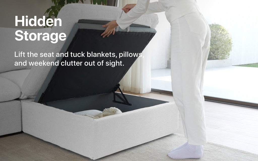 Cloud Couch 3-Seater Modular | White