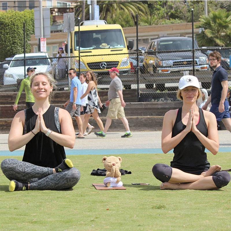 Yoga Teddy Bear