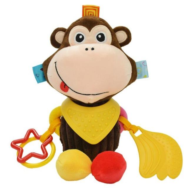 Baby Plush Activity Toy with Teether